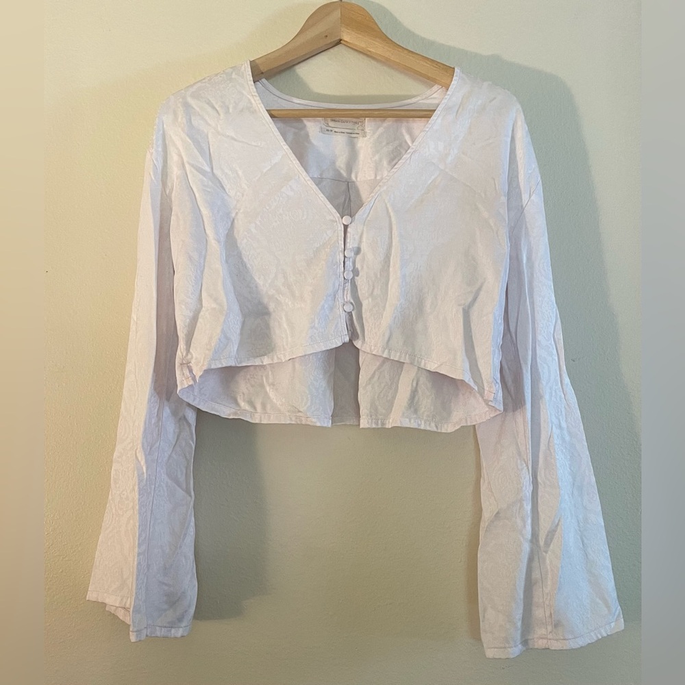 Urban Outfitters Silky Paisley Blouse
